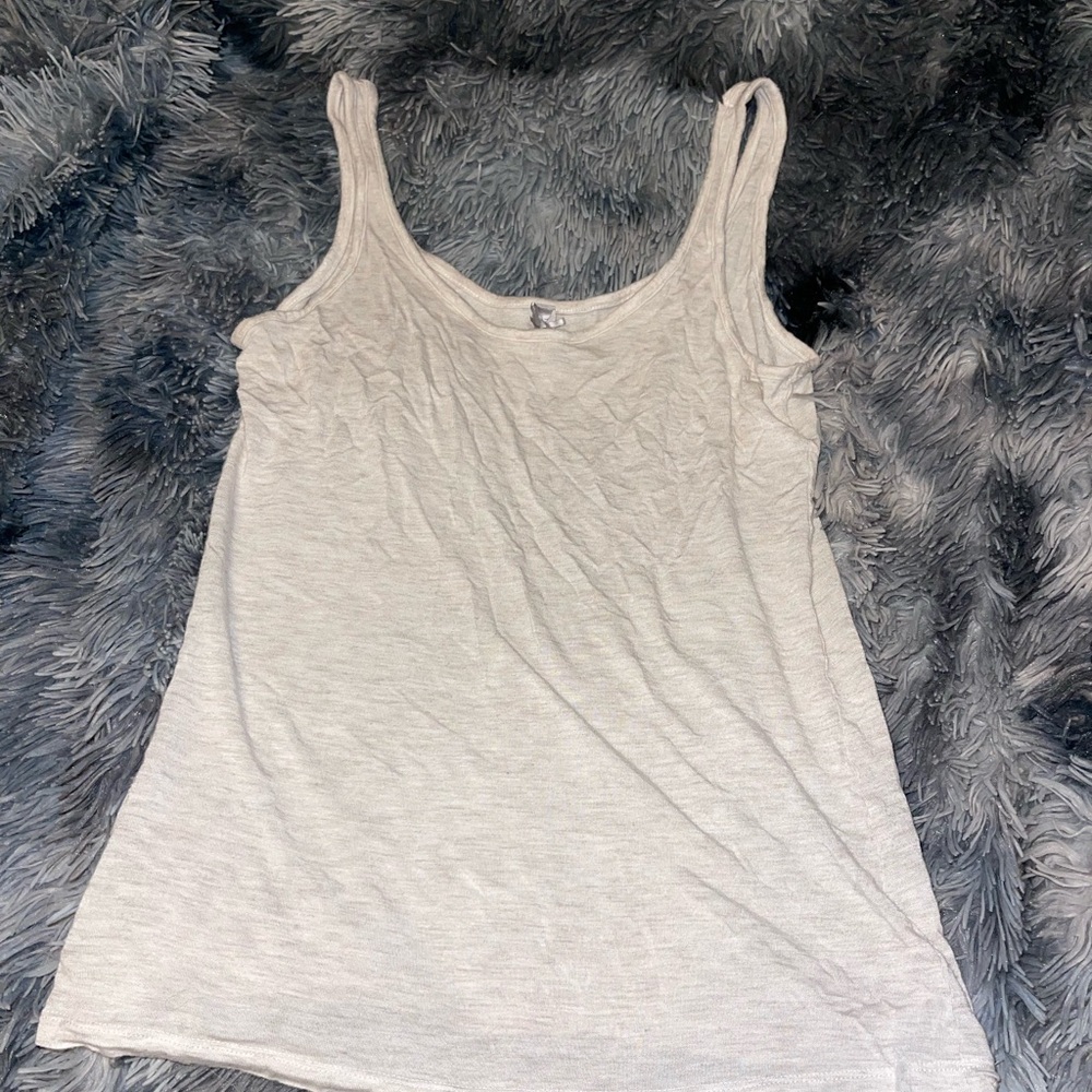 Beige tank top